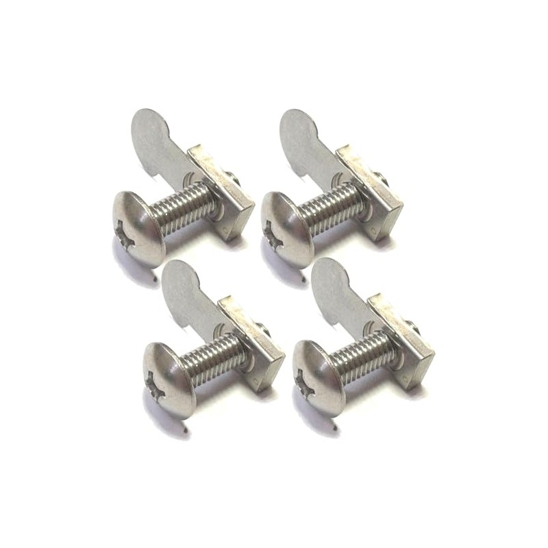 Imple Nuts + Truss Screws Set for M8 (4 Pairs)