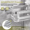 GAOKASE Aluminum Shower Caddy Hanging, Never Rust Shower Organizer- 4