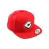 ODI Red Logo Snapback Cap (One Size, Red)