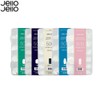 JELLO JELLO Professional Quality Nail Tip 500pcs, Type:Pedi Clear