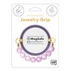 Suncrest MagSafe Compatible Jewelry Grip Cat Eye Purple SG-iJ03