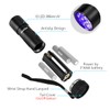 morpilot Black Light, UV Blacklight Flashlights 4 PCS 12 LEDs