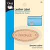 Dritz 755 Oval Leather Label, "handmade"