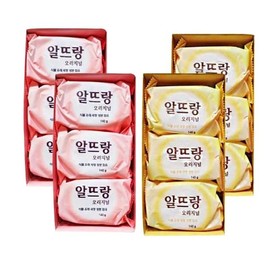 Altrang Soap 140g 6 yellow + 6 pink bath wash soap / 알뜨랑 비누 140g 옐로우 6개+핑크 6개 목욕 세수비누