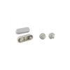 Plumb Pak PP836-41 Snap-In Universal Fit Toilet Seat Bumper Set,