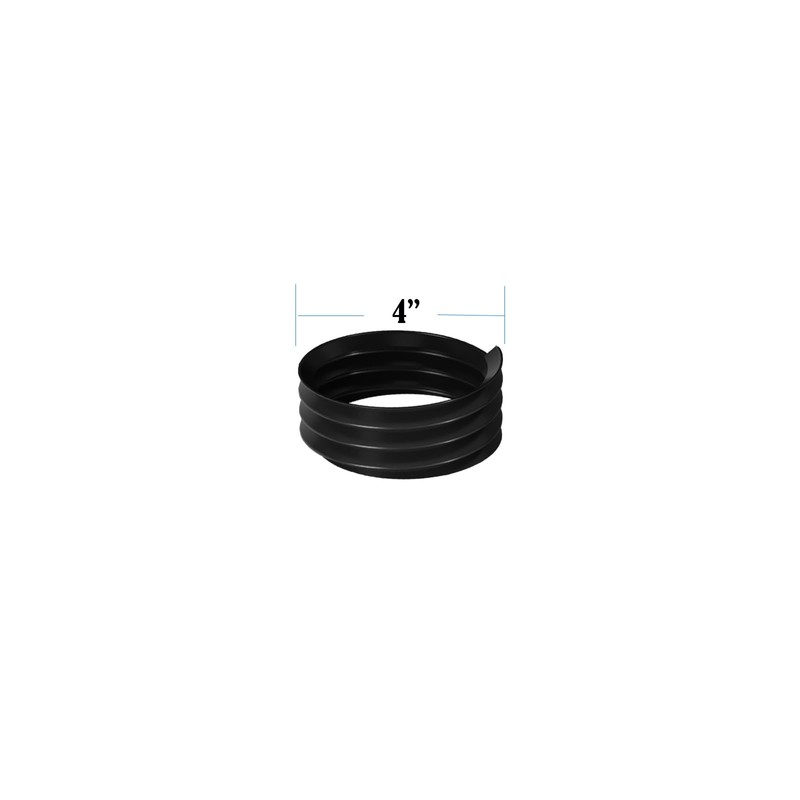 plusgutter Gutter Downspout Extensions Auxiliary Connector, Extra Connector to Connect