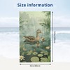 VANZEV Duck Beach Towel 31inx51in, Wildlife Sand-Free Microfiber Bath Towel