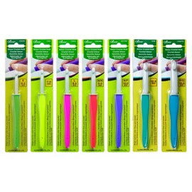 Clover Amour Crochet Hooks - Set of 7 - For Working with Thick Yarns
