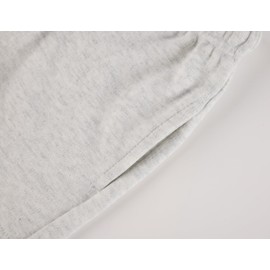 AIUI-HARNSBORN Toddler Boys 3 Pack Pull-on Knit Shorts, Solid Color Soft Sweat Shorts with Drawstring(Dgrey/Lgrey/Black, 3-6 Months)