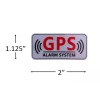 Unbranded Vehicle GPS + Car Alarm System Warning Stickers /