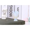 YATOJUZI 2''Opal Angel Decor Crystal Natural Stones Polished Hand-Carved Big