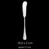 6 Soup Spoons 20 x 4.4 cm High-Gloss Polished Stainless
