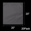 Awpeye Clear Basket Bags 20Pack Large Cellophane Gift Bags for