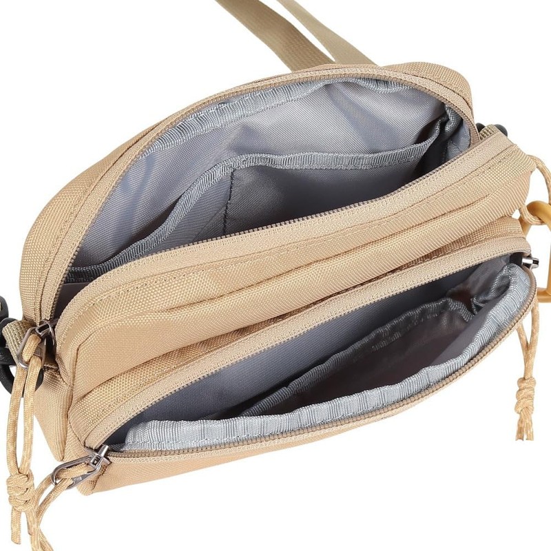 Columbia Bag Price Stream Shoulder Case PU8701 265 (Beige/F/Men's, Lady's)