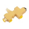 GELUOXI Brass Brake Proportioning Valve Disc Drum PV8796J Replacement for