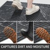 Yimobra Front Door Mat Outdoor Entrance, Ultra Water Absorbent, Heavy