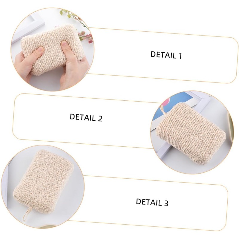 Esponjas Depuradoras Exfoliantes para Baño Healeved - 2 Piezas Color