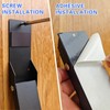 Door Stoppers Adhesive, Kick Down Door Stop Holder Keep Door