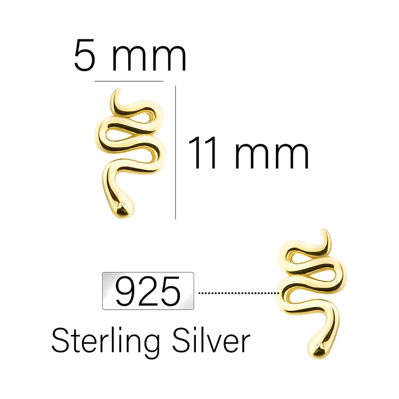 SOFIA MILANI - Women's Earrings 925 Silver - Gold Plated
