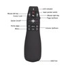 Presentation Clicker USB 2.4GHz with Air Mouse Function Smoothly Operation