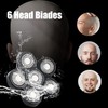 6 Head Shaver Replacement Razor Heads for Many Brands Bald