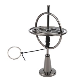 Haofy Metal Top, Compact Zine Alloy Gyroscope Stress Relief Fingertip Anti‑Gravity Decompression Toy