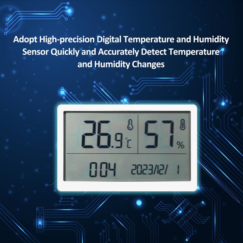 GM1372 Thermometer Indoor Household High-Precision Electronic Digital Temperature and Humidity