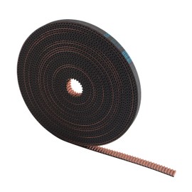 BCZAMD 2GT Timing Belt 5M 3D Printer Accessories 6 mm Width 6RF 2 mm Pitch Rubber Fibreglass Reinforced Upgrade Non-Slip Version without Pulley for Ane A8 Prusa-i3 MK3S CNC Ender Machine Laser Drive