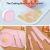 Kindermesser 5-teiliges Kinder Messer Sicherheit Küchenmesser Set zum Schneiden Kochen
