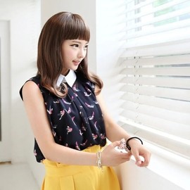 Medium C Curl Smoothie Women's Long Hair Full Wig (WFI7NMB) / 미디엄C컬 스무디 여자 긴머리 통가발 (WFI7NMB)