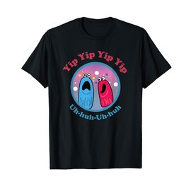Yip Yip Yip Yip Uh Huh Uh Huh Funny Apparel T-Shirt