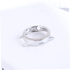 LABRIMP Creative Watch Shell Protective Case for Active Stylish Silver Design Lightweight and Easy to Install Protects Against Dirt and Scratches Watch Accessories