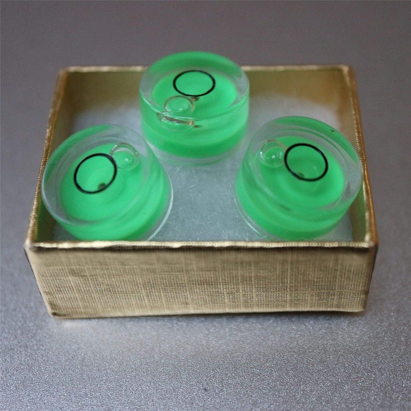 3 x Professional Spirit Bubble Level (in Green) with Metal