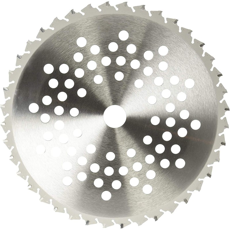 Sanyo Metal White Shark Chip Saw for Grass Mowers, Houndstooth