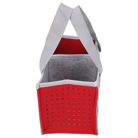 Carrying Case for TonieboxCarrying Case for TonieboxFelt Cloth Case for Toniebox,Carrying Case for Toniebox Starter SetMP3 Player Accessories (Red)