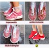 DIOZYRA Cubrezapatos Impermeable de Silicona,cubre zapatos impermeable con Cremallera,Cubierta antideslizante