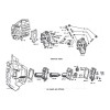 AAOK Parkerized OIL PUMP MOUNTING HARDWARE 1937 - 1948 Harley