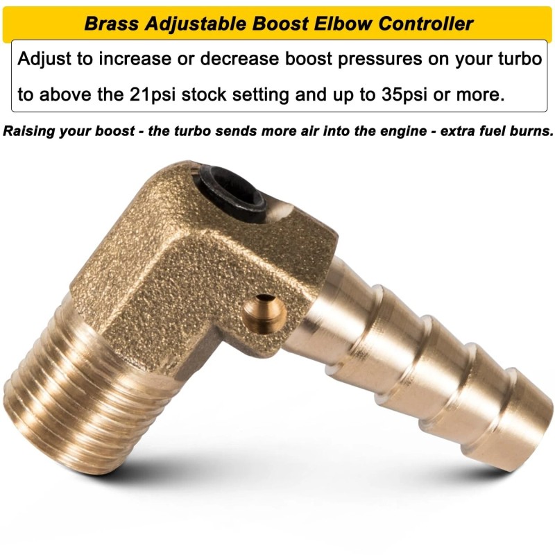 Camoo Adjustable Boost Elbow Controller & Rack Cap For 94-98