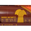 Bachmann Trains Saskatchewan Wheat Herald 4-Bay Cylindrical Grain Hopper