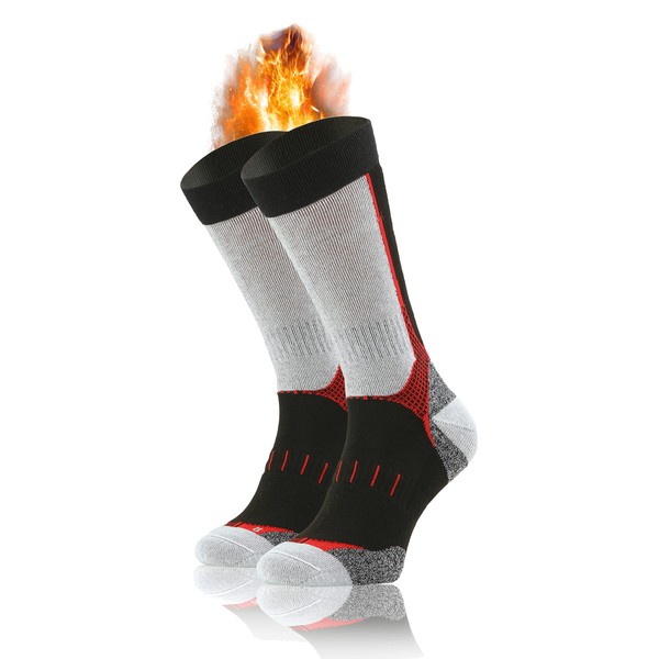 Sesto Senso Hiking Socks Winter Wool Trekking Calf Thick Thermal