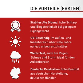 Achtung Videoüberwachung Sign (30 x 20 cm Plastic) - Warning Signs and Information Signs - Video Surveillance Signs (Neue Cam)