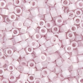 Miyuki Delica 11/0 RD - Pale Rose Opaque Ceylon - 5.2g Vial of Japanese Glass Beads