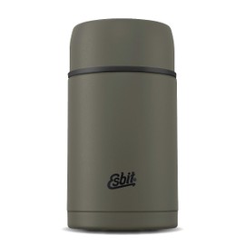 Esbit Classic Thermal Container for Food - Warming Container 1000 ml in Olive Green - Stainless Steel for Hot and Cold Foods