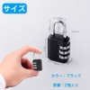 Padlock Dial 3 Digit Dial Lock Small Auxiliary Lock Anti-Theft