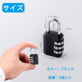 Padlock Dial 3 Digit Dial Lock Small Auxiliary Lock Anti-Theft Waterproof Rust Proof Luggage Backpack School Locker Warehouse (2pcs) (Silver)