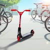 1Pc Red Mini Finger Scooter, Cute Mini Skateboards Plastic Finger