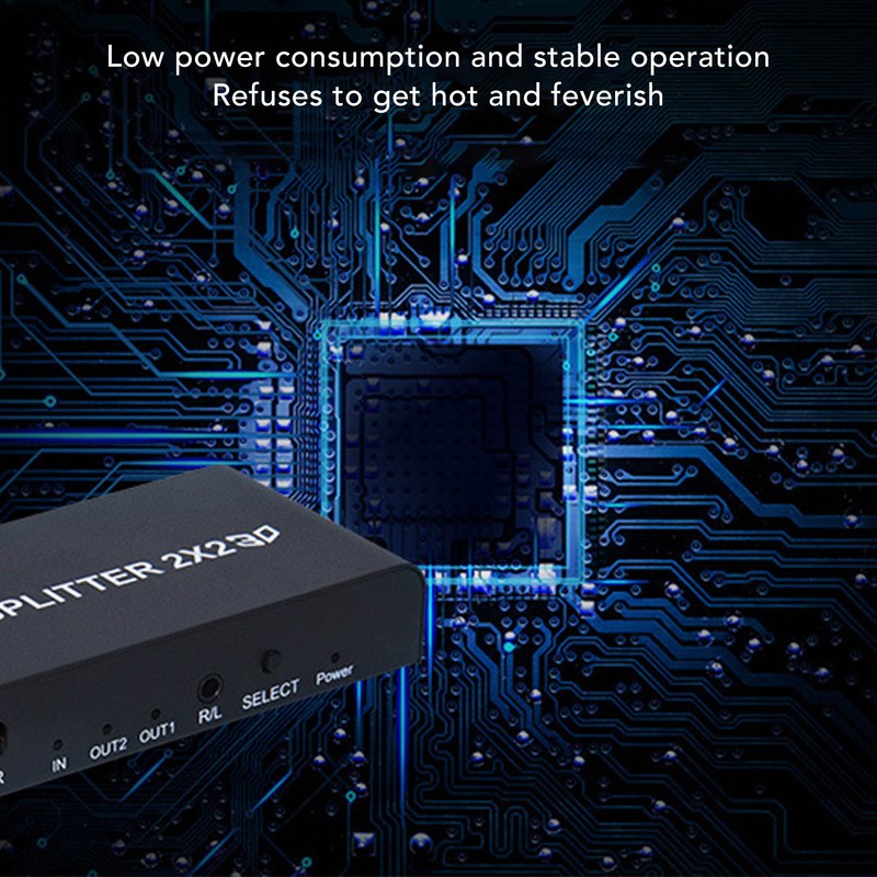 HD Multimedia Interface Switcher 2 in 2 Out 4K HD