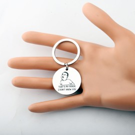 Bobby Character Inspired Gift Kill Hill Quote Merchandise Cartoon TV Show Fans Gift That’s My Purse I Don’t Know You Keychain (C-Bobby Character kc)