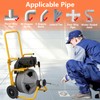 Drain Cleaner Cutter Head, 10pcs Drain Cleaner Combination Cutter Head