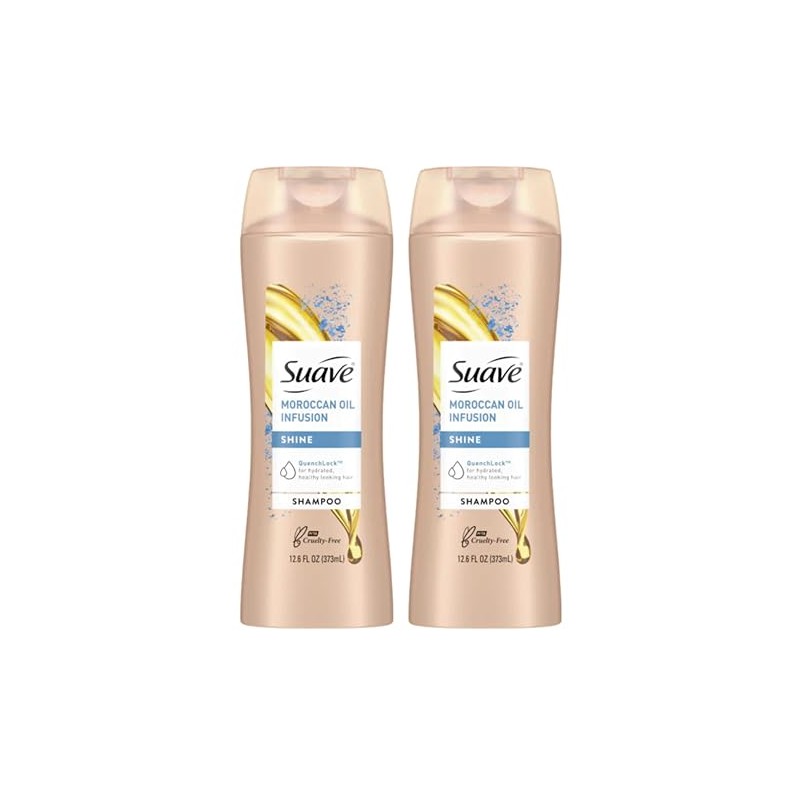 Suave Professionals Shine Shampoo Moroccan Infusion 12.6 oz (Pack of